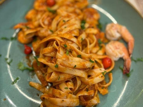 Spaguetti Camarão Delicioso