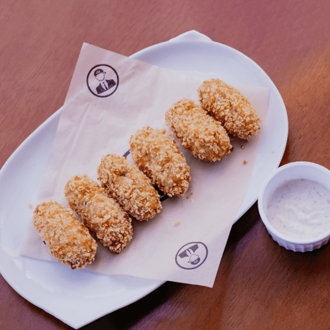 CROQUETE DE LINGUIÇA PICANTE