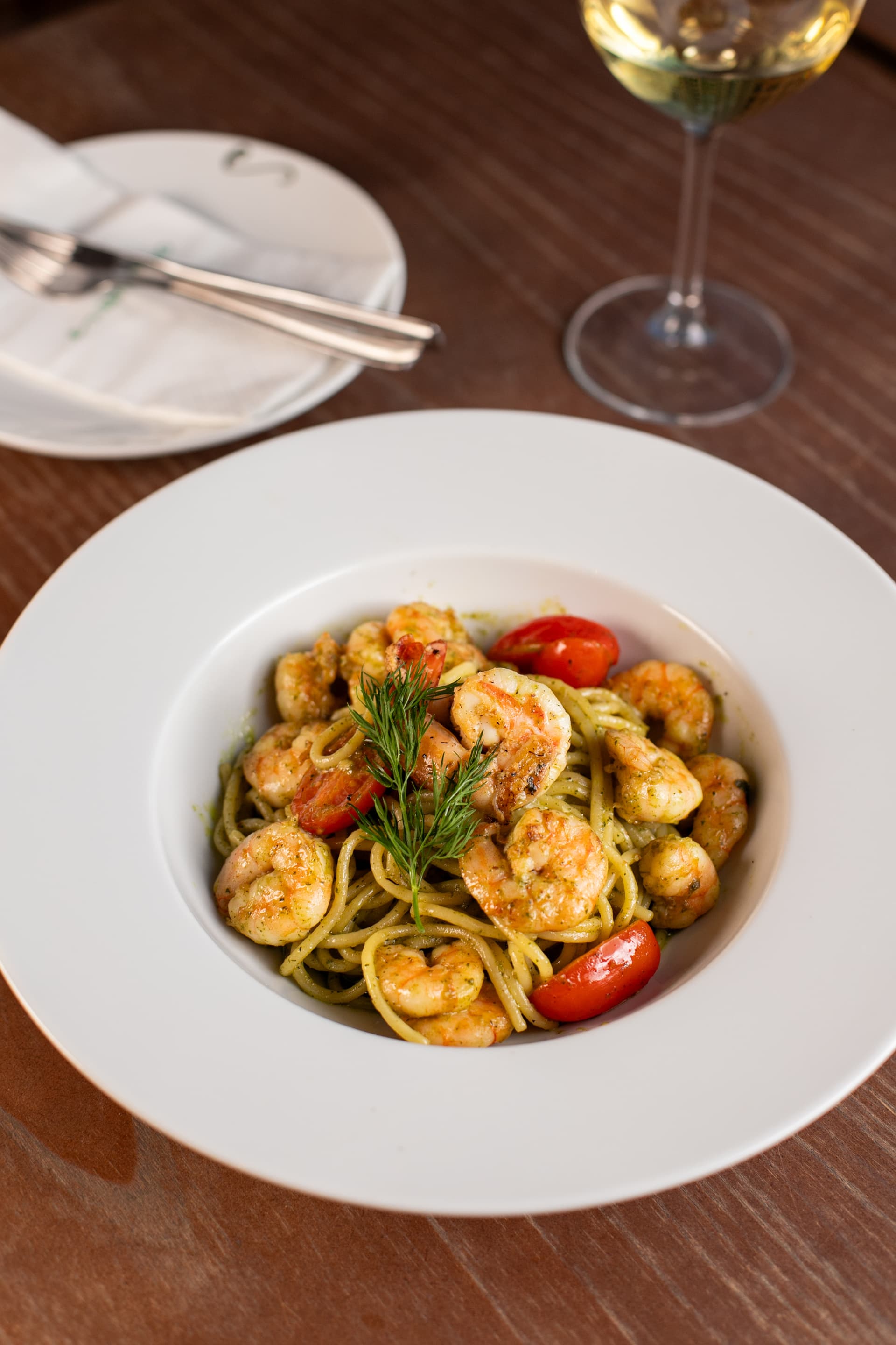 SPAGUETTI AO PESTO